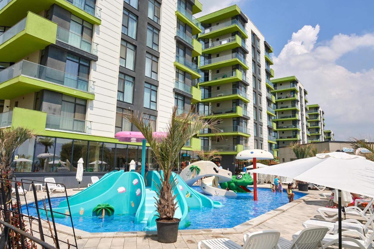 Fineloft Sea View Apartment-Spa N Pools Beach Resort Năvodari 외부 사진